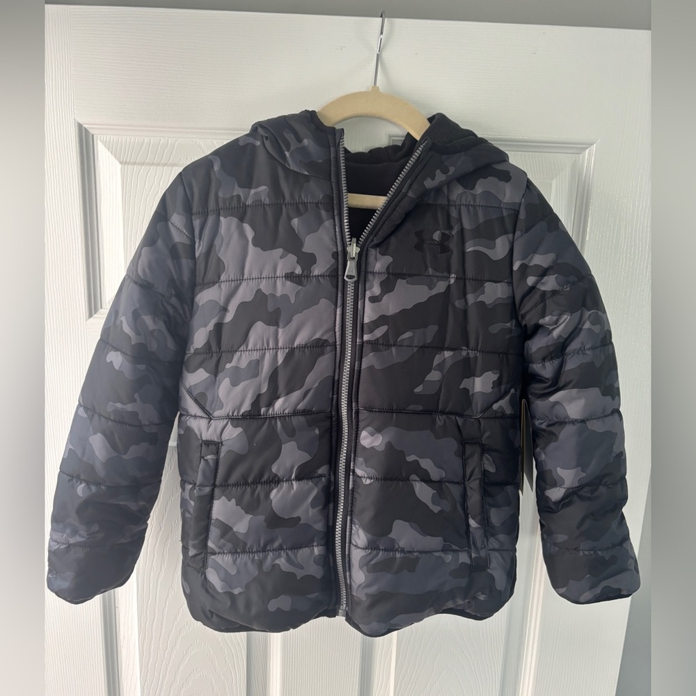 Under Armour Pronto Reversible Boys Puffer Jacket - Size 6